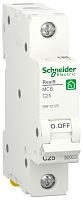 Выключатель автоматический Schneider Electric Resi9 1п 25A C 6кА  картинка